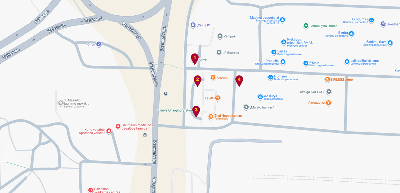 Elektromobilių įkrovimo stotelės