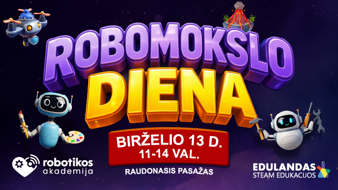 Robomokslo diena!