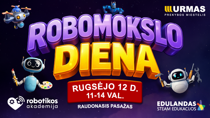 Robomokslo diena!